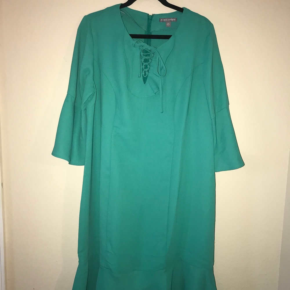 Green dress